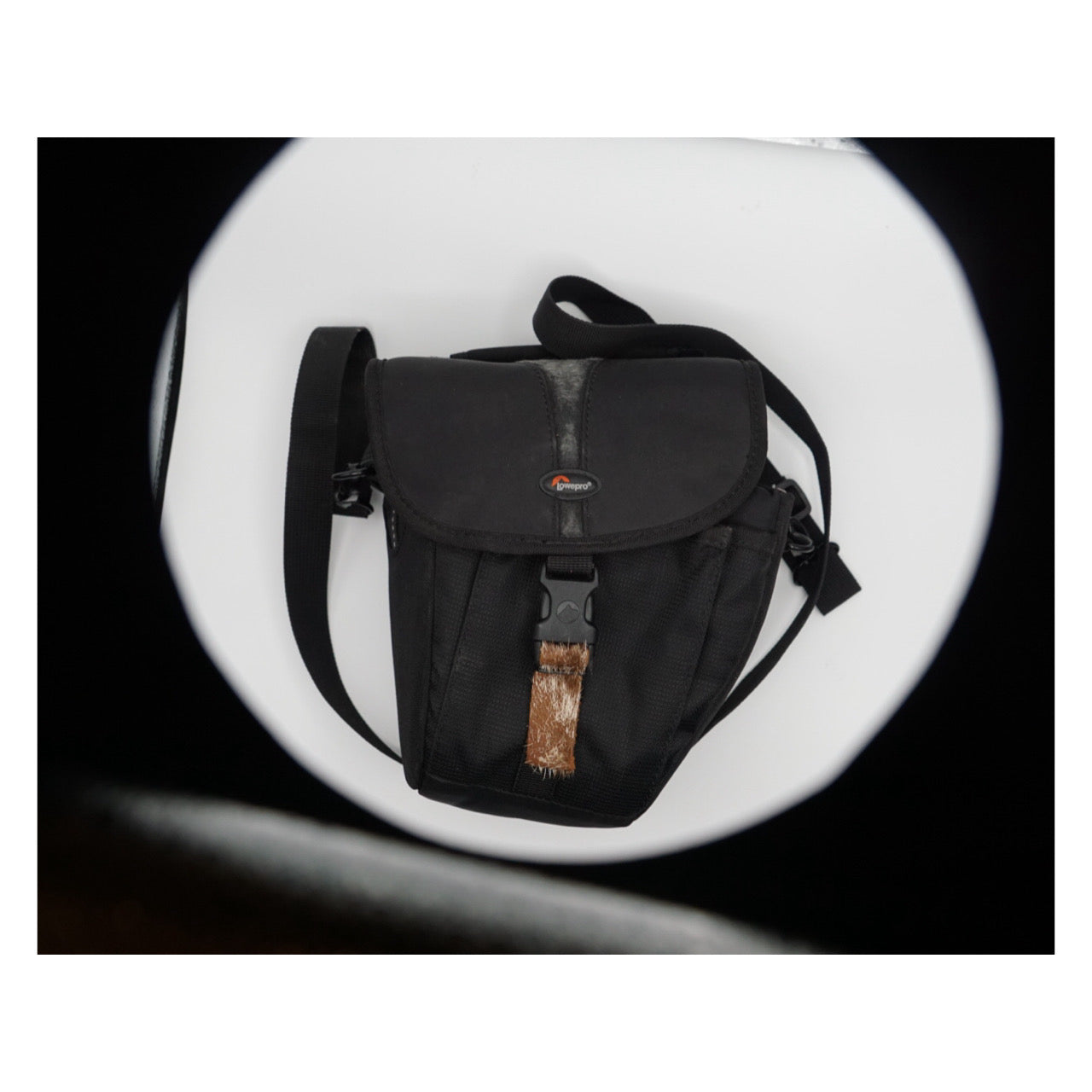 Lowepro Camera Bag with Goatskin Buckle Strap